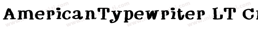 AmericanTypewriter LT Cn字体转换